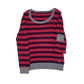 Womens Red Nautica Crewneck Jumper