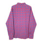 Mens Red Nautica Stretch Long Sleeve Shirt