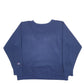 Womens Blue Champion Spellout Crewneck Jumper