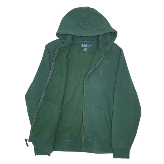 Mens Green Polo Ralph Lauren  Full Zip Jumper