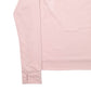 Womens Pink Reebok Spellout Hoodie Jumper