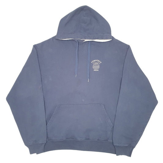 Mens Navy Champion Commerce Pride Union Pacific USA Hoodie Jumper