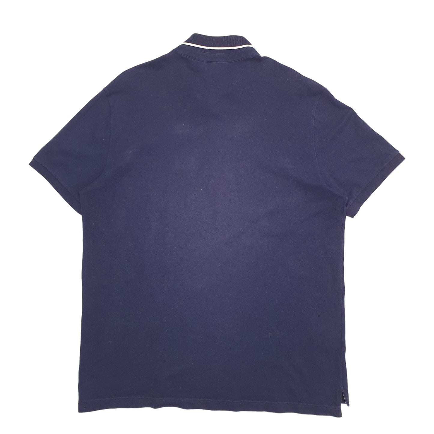 Mens Navy Lacoste  Short Sleeve Polo Shirt