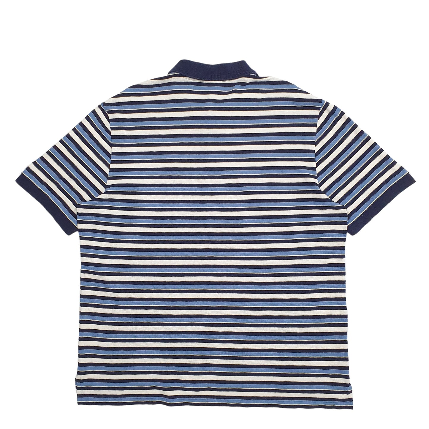 Mens Blue Lacoste  Short Sleeve Polo Shirt