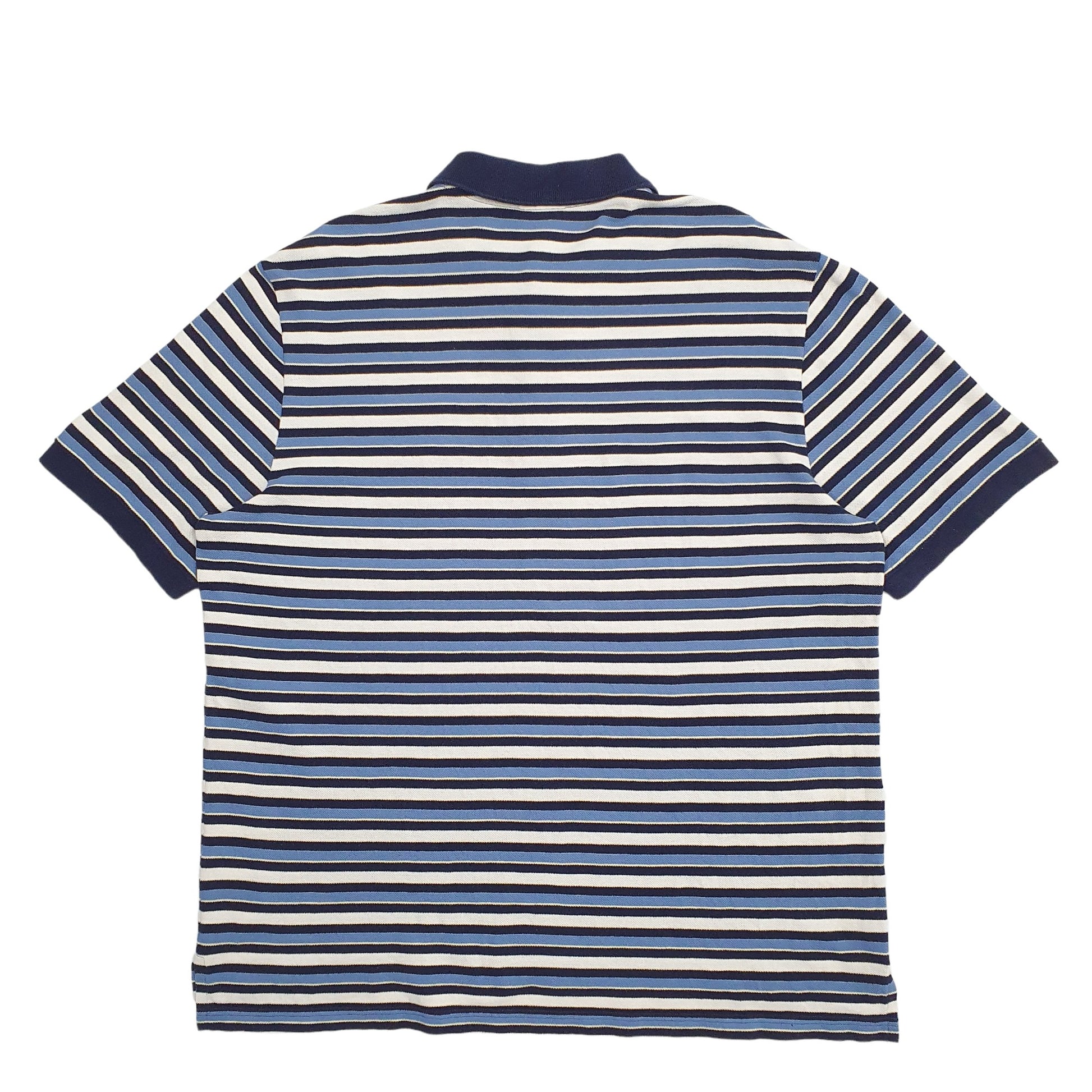 Mens Blue Lacoste  Short Sleeve Polo Shirt