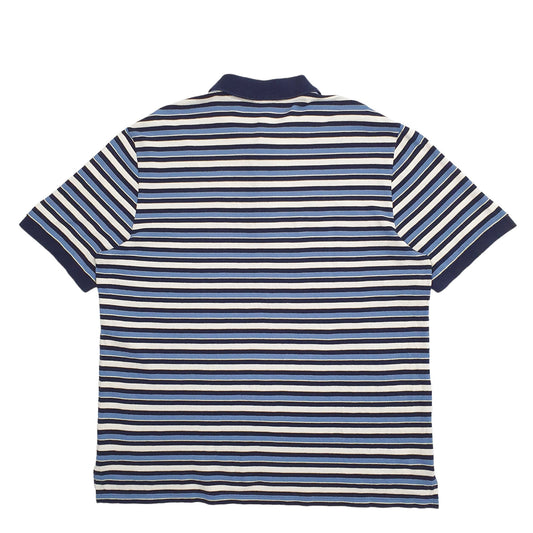 Mens Blue Lacoste  Short Sleeve Polo Shirt