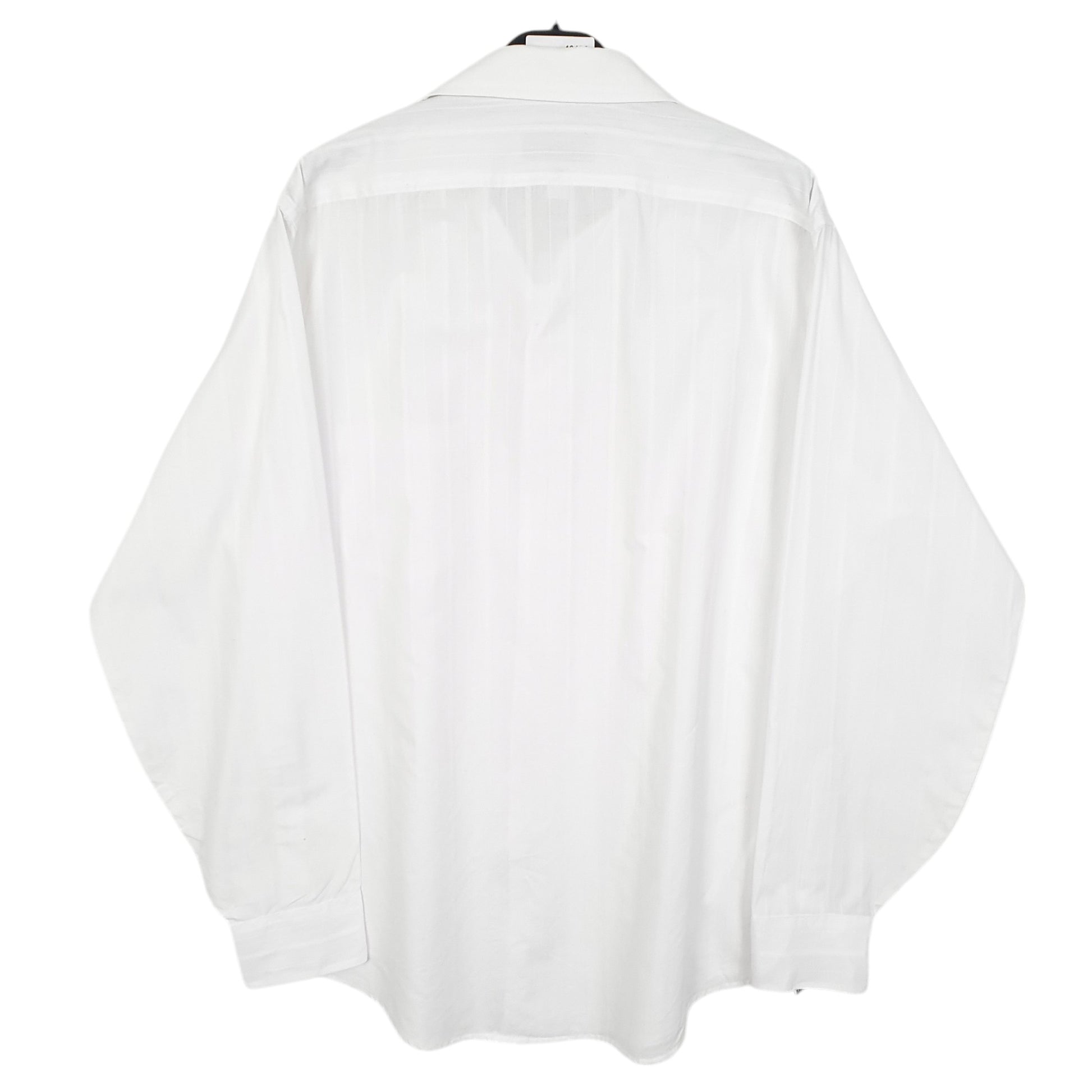 Mens White Van Huesen Editions Fitted Long Sleeve Shirt