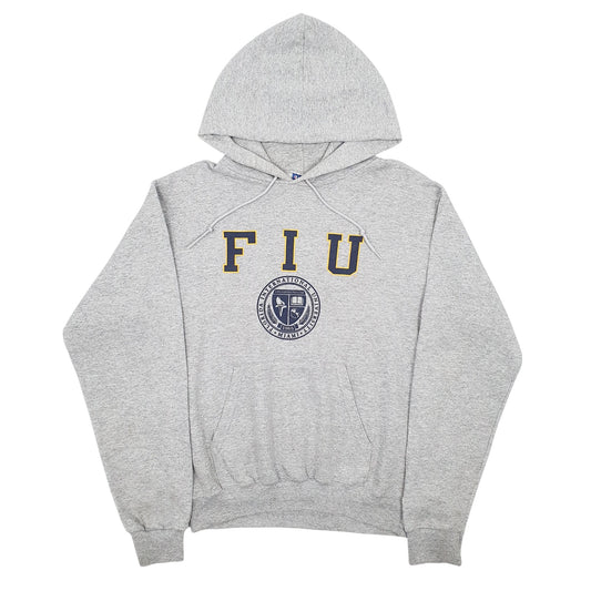 Womens Grey Champion Florida International University Hoodie Jumper