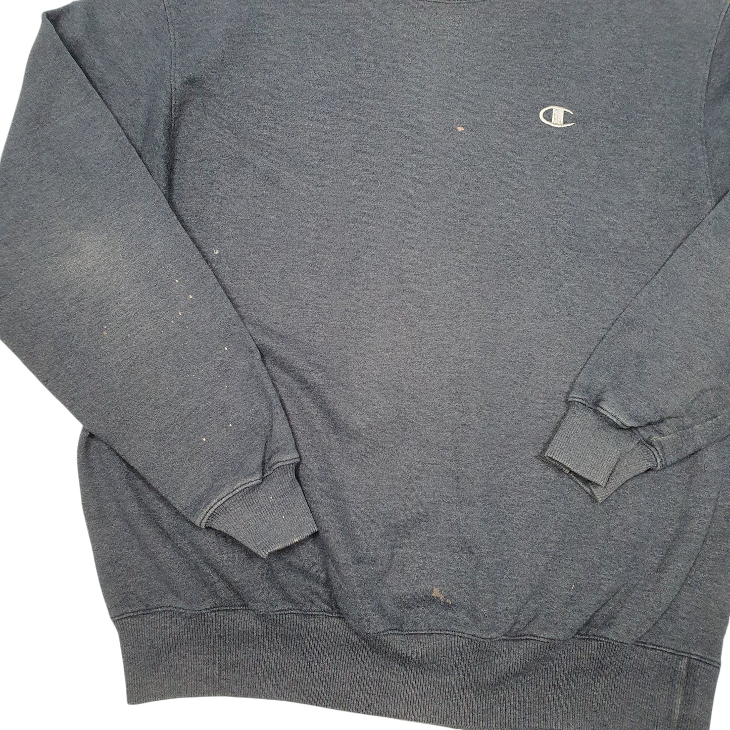 Mens Navy Champion  Crewneck Jumper
