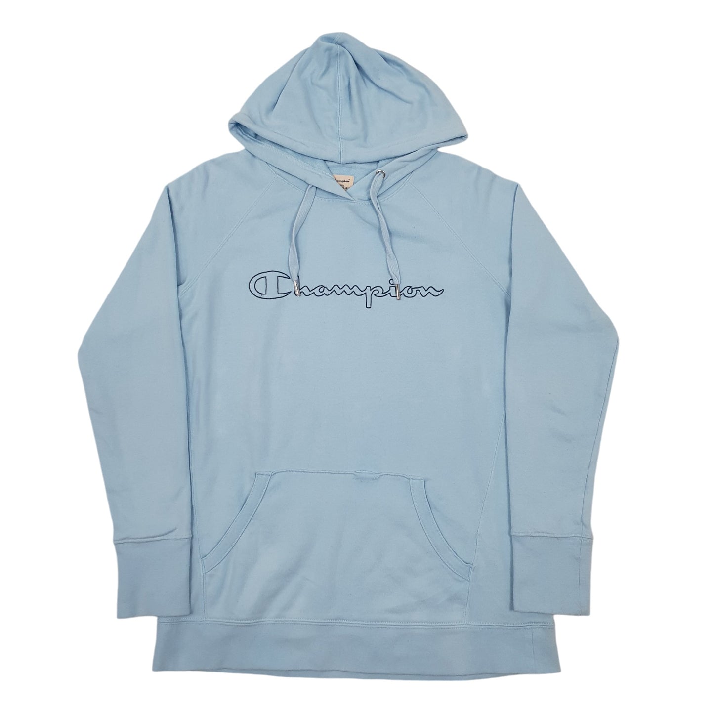 Mens Blue Champion  Hoodie Jumper