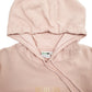 Womens Pink Puma Spellout Hoodie Jumper