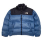 Mens Blue The North Face Nuptse 700  Coat