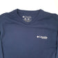 Mens Navy Columbia Sportswear PHG Hunting Long Sleeve T Shirt