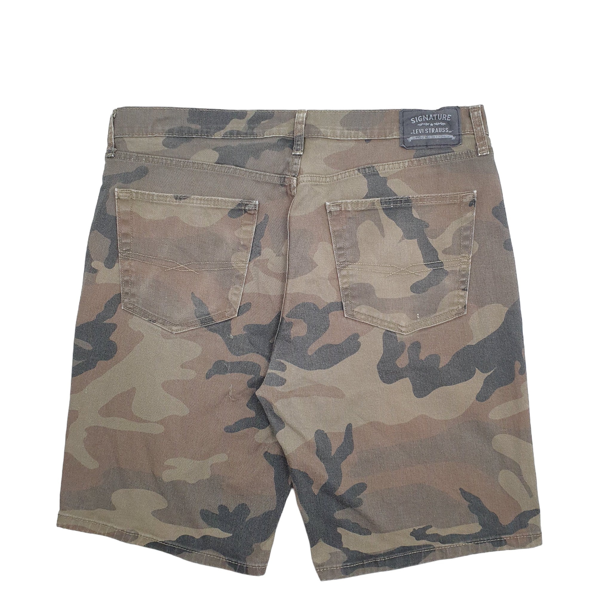 Mens Levis Camo Denim Denim Jeans Jorts Signature Shorts Bundl Clothing