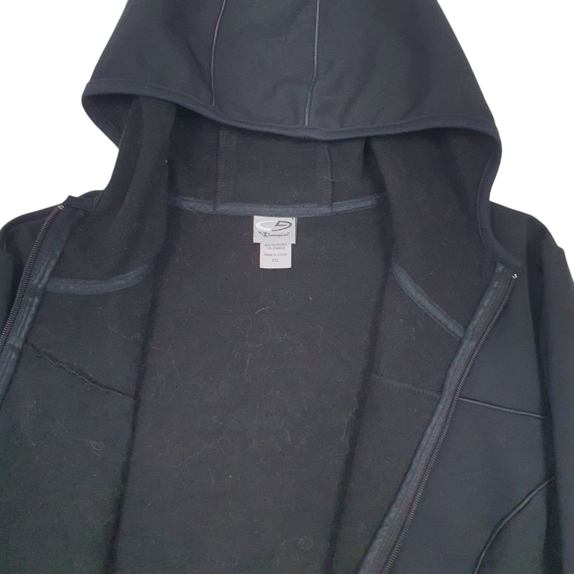 Womens Black Champion  Full Zip Coat