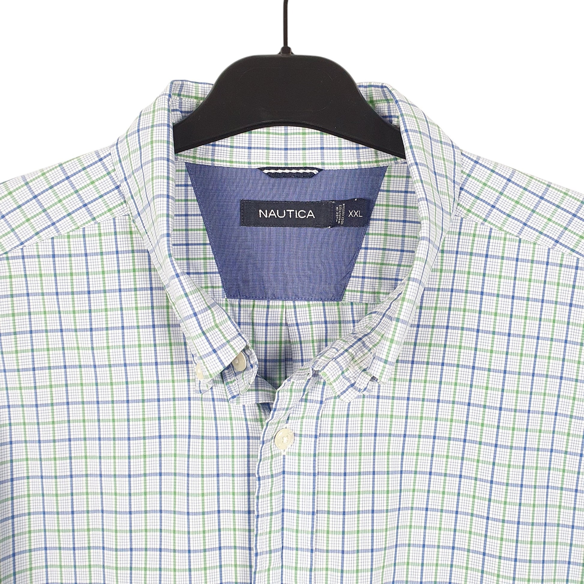 Mens Blue Nautica  Long Sleeve Shirt