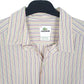 Mens Cream Lacoste  Long Sleeve Shirt