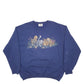 Mens Navy Northern Reflections Cats Dogs Animals Vintage Crewneck Jumper