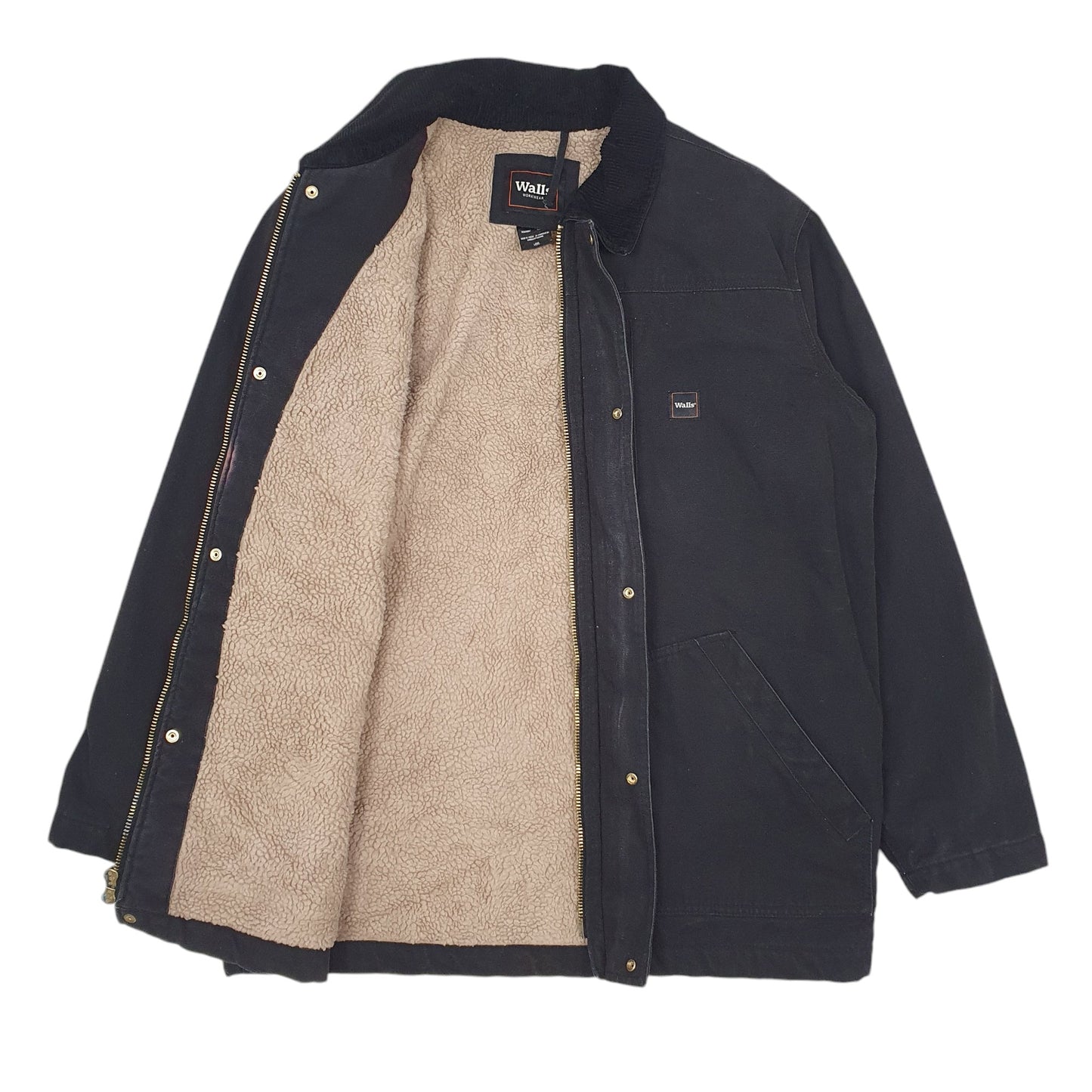 Mens Black Walls   Coat