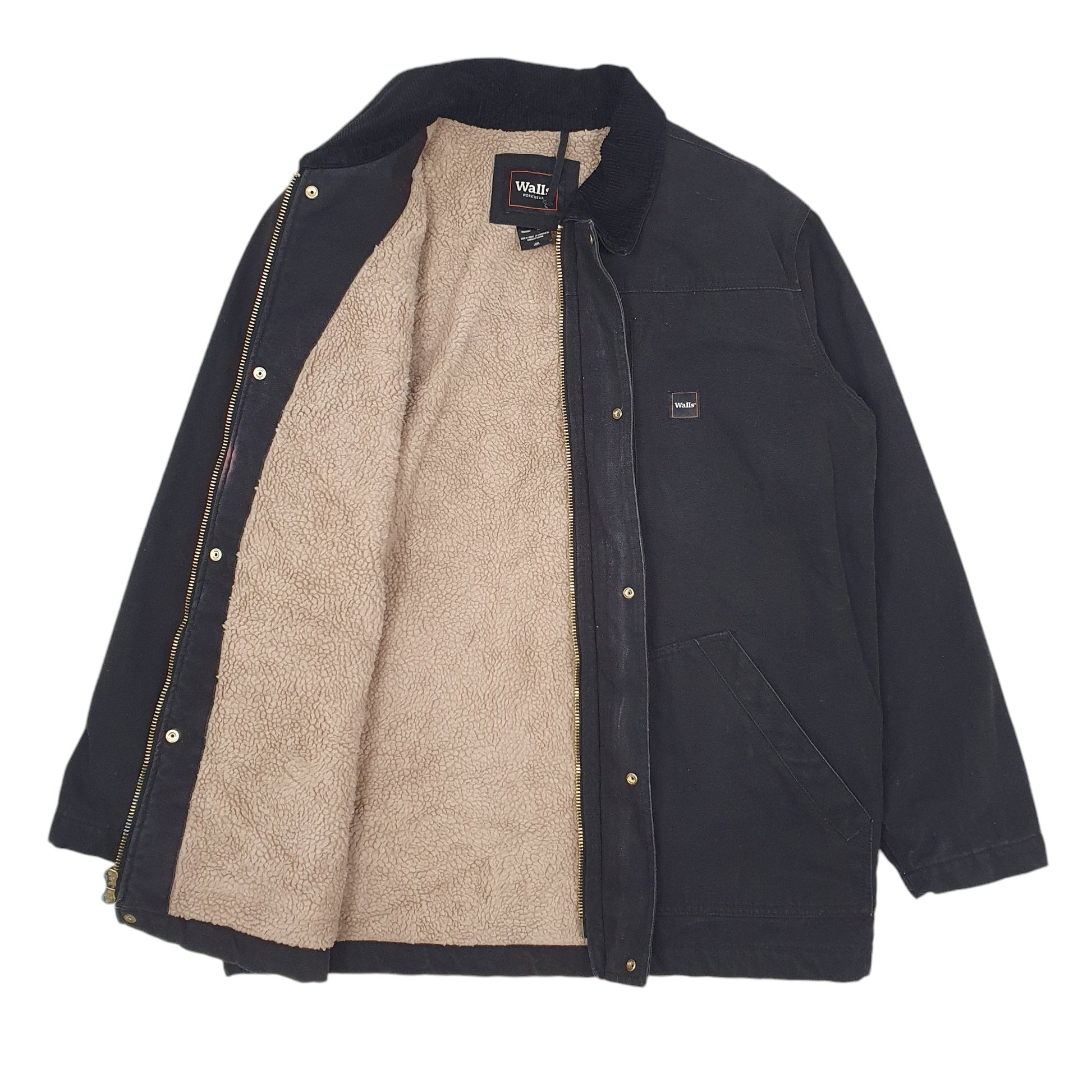 Mens Black Walls   Coat