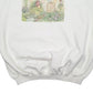 Mens Cream Gildan Grandma Flowers Garden Crewneck Jumper