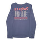 Mens Navy Tommy Hilfiger Tour New York USA Long Sleeve T Shirt