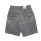 Mens Grey Lee  Denim Shorts