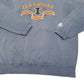 Mens Navy Starter Vintage 90s Illinois Fighting Spellout USA College Crewneck Jumper