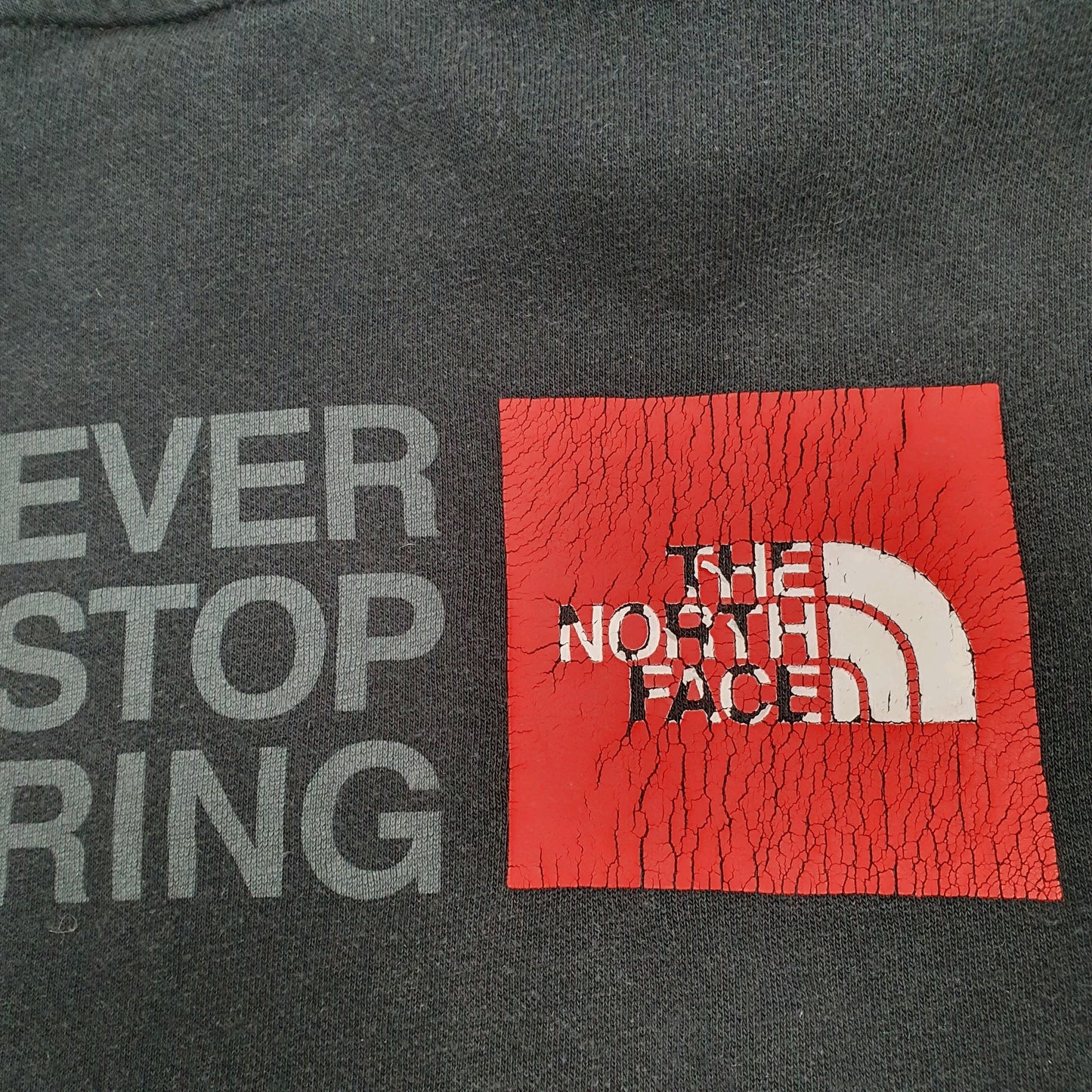 Mens Black The North Face Never Stop Exploring Hoodie Jumper