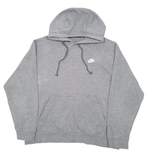 Mens Grey Nike  Hoodie Jumper