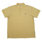 Mens Yellow Lacoste  Short Sleeve Polo Shirt