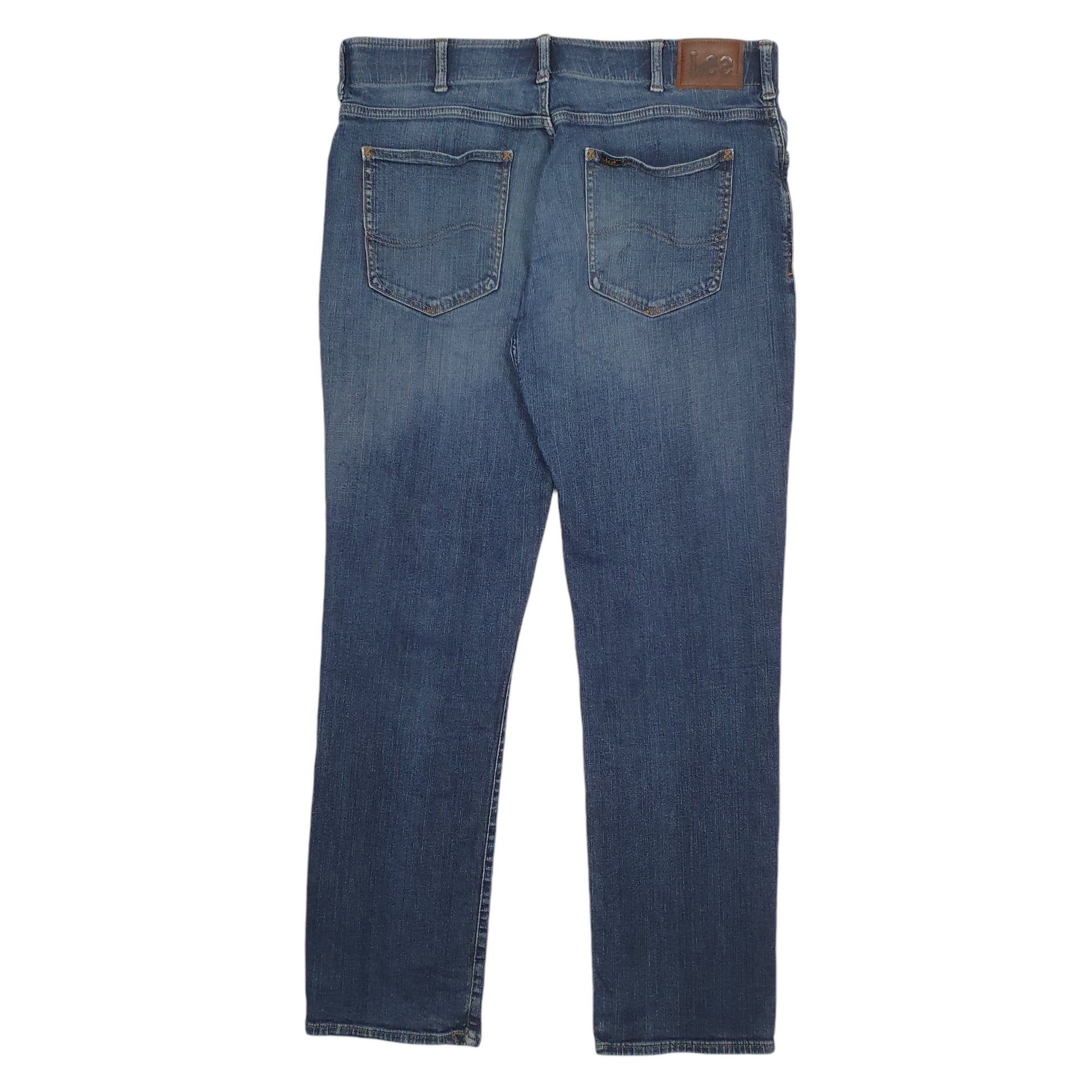 Mens Blue Lee Stretch Casual JeansW38 L32