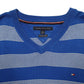 Mens Blue Tommy Hilfiger Knit Crewneck Jumper
