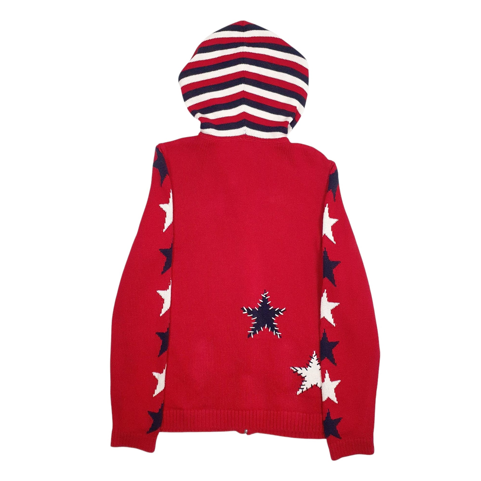 Womens Red Christopher Banks Knitwear Full Zip Jumper