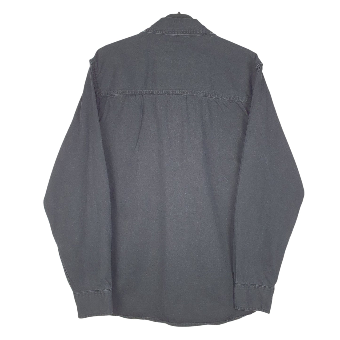 Mens Black Levis Denim Jeans Overshirt Shacket Long Sleeve Shirt