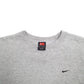 Womens Grey Nike Oversized Fit Vintage 2000's Crewneck Jumper