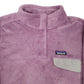 Womens Pink Patagonia Re-Tool Snap-T STY 25443 Button Up Quarter Zip Jumper