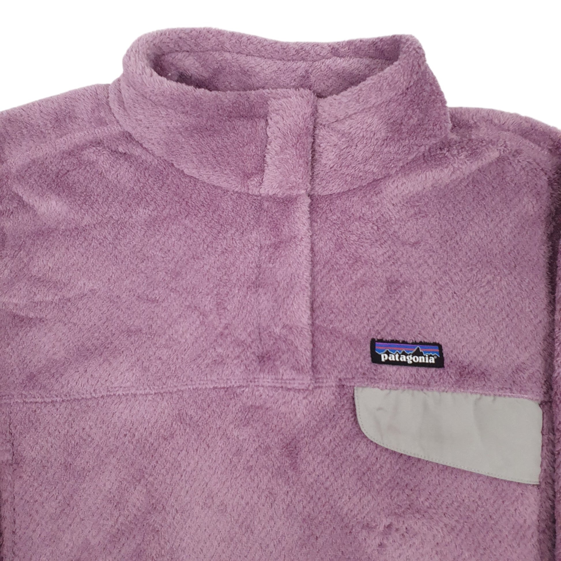 Womens Pink Patagonia Re-Tool Snap-T STY 25443 Button Up Quarter Zip Jumper