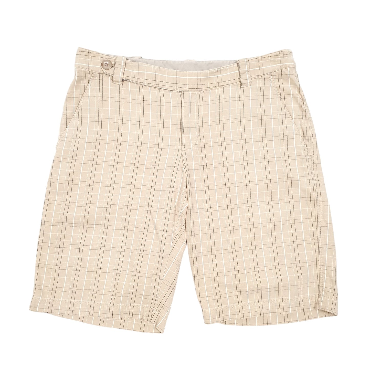 Womens The North Face Beige Chino Check Grid Shorts – Bundl Clothing