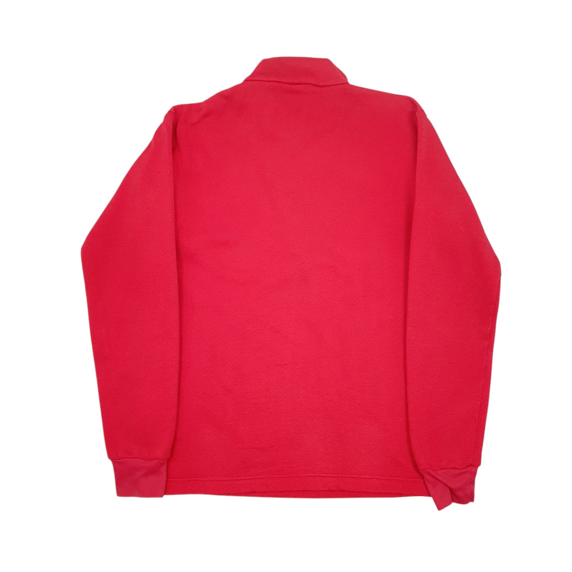 Mens Red Patagonia Capilene Vintage 90s Made In USA Quarter Zip Jumper