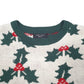 Mens Cream New Look Knit Christmas Festive Holly Ivy Crewneck Jumper