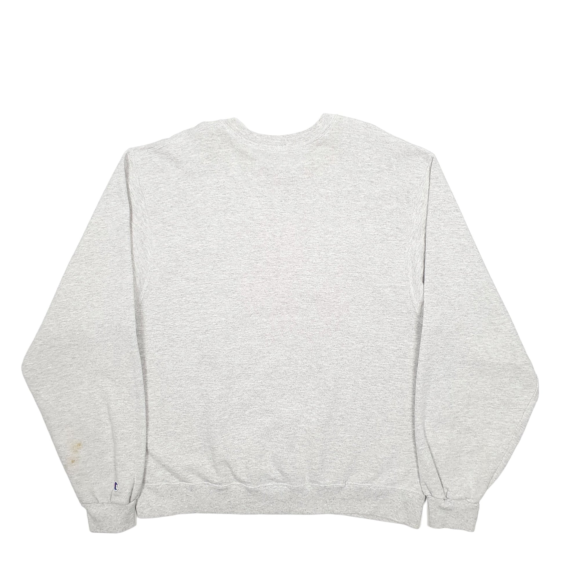 Mens Grey Champion Fishing Crewneck Jumper