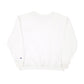 Mens White Champion Spellout Crewneck Jumper