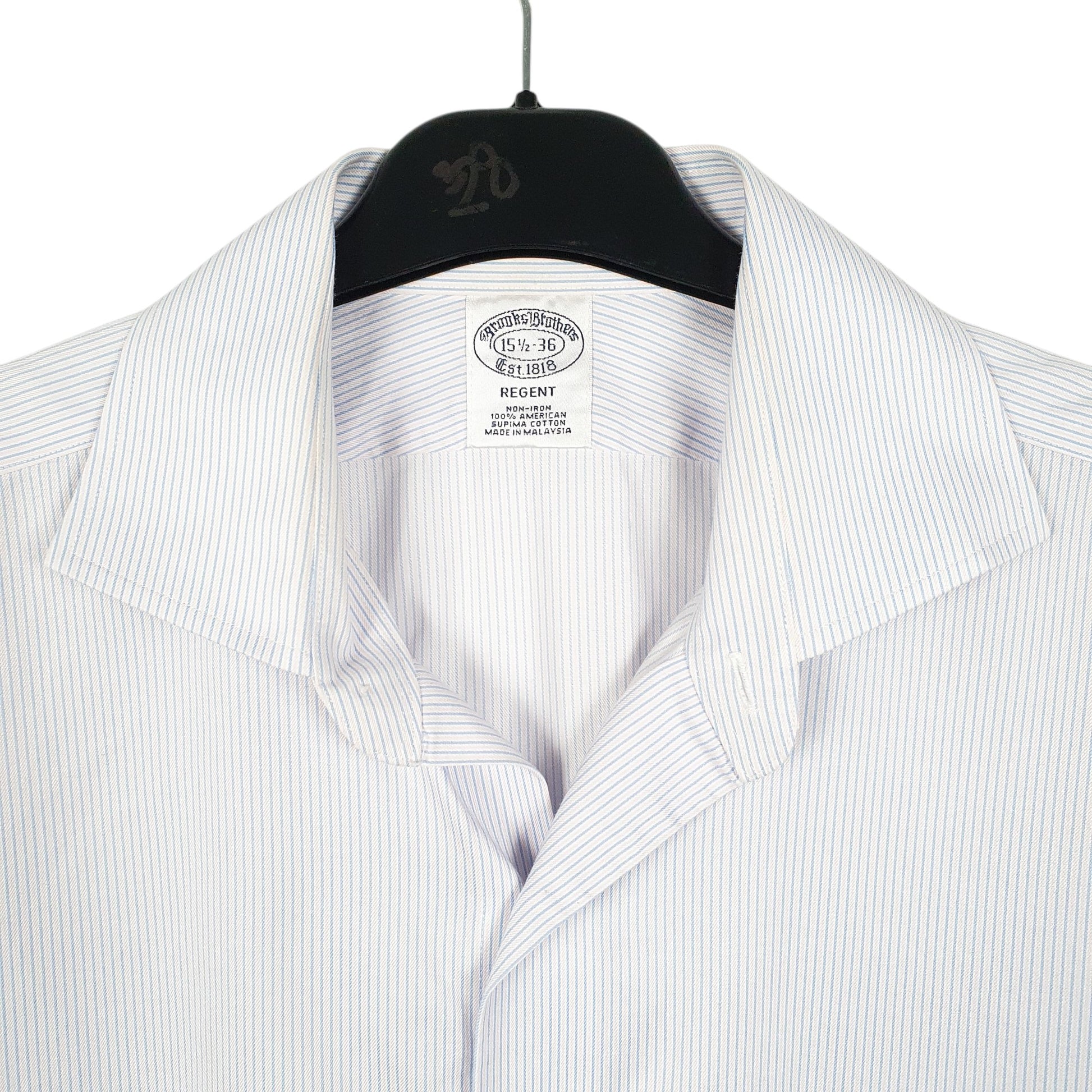 Mens White Brooks Brothers Regent Long Sleeve Shirt