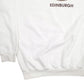 Mens White Hard Rock Cafe Edinburgh Spellout Crewneck Jumper