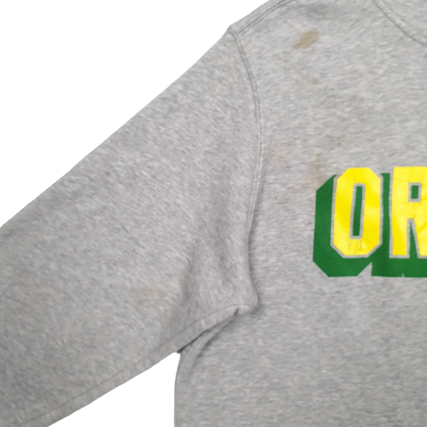 Mens Grey Nike Oregon USA College Hoodie Jumper