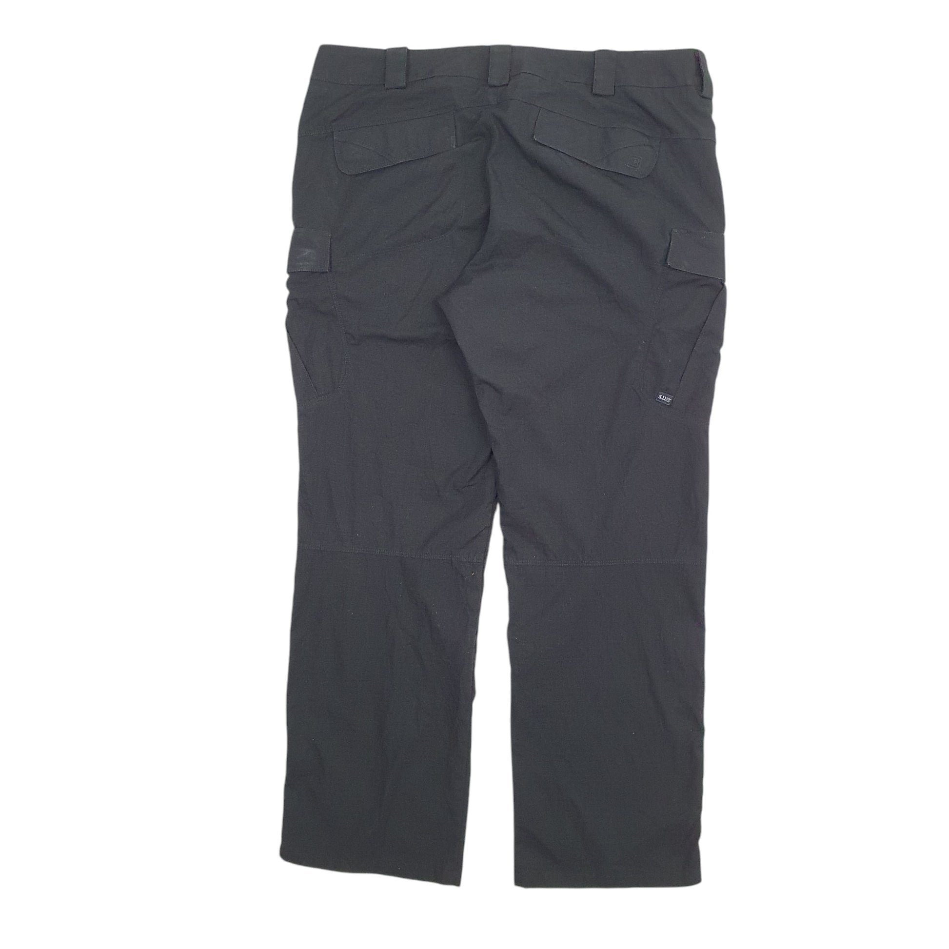 Womens Black 5.11 Tactical  Cargo Trousers