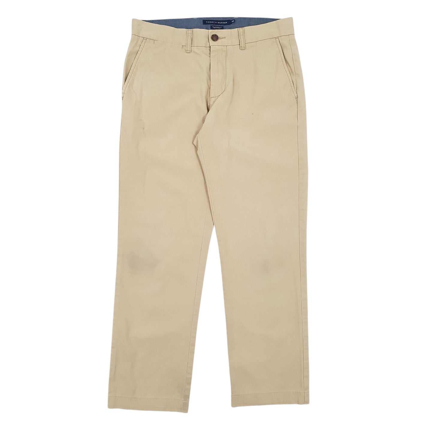 Mens Beige Tommy Hilfiger  Chino Trousers