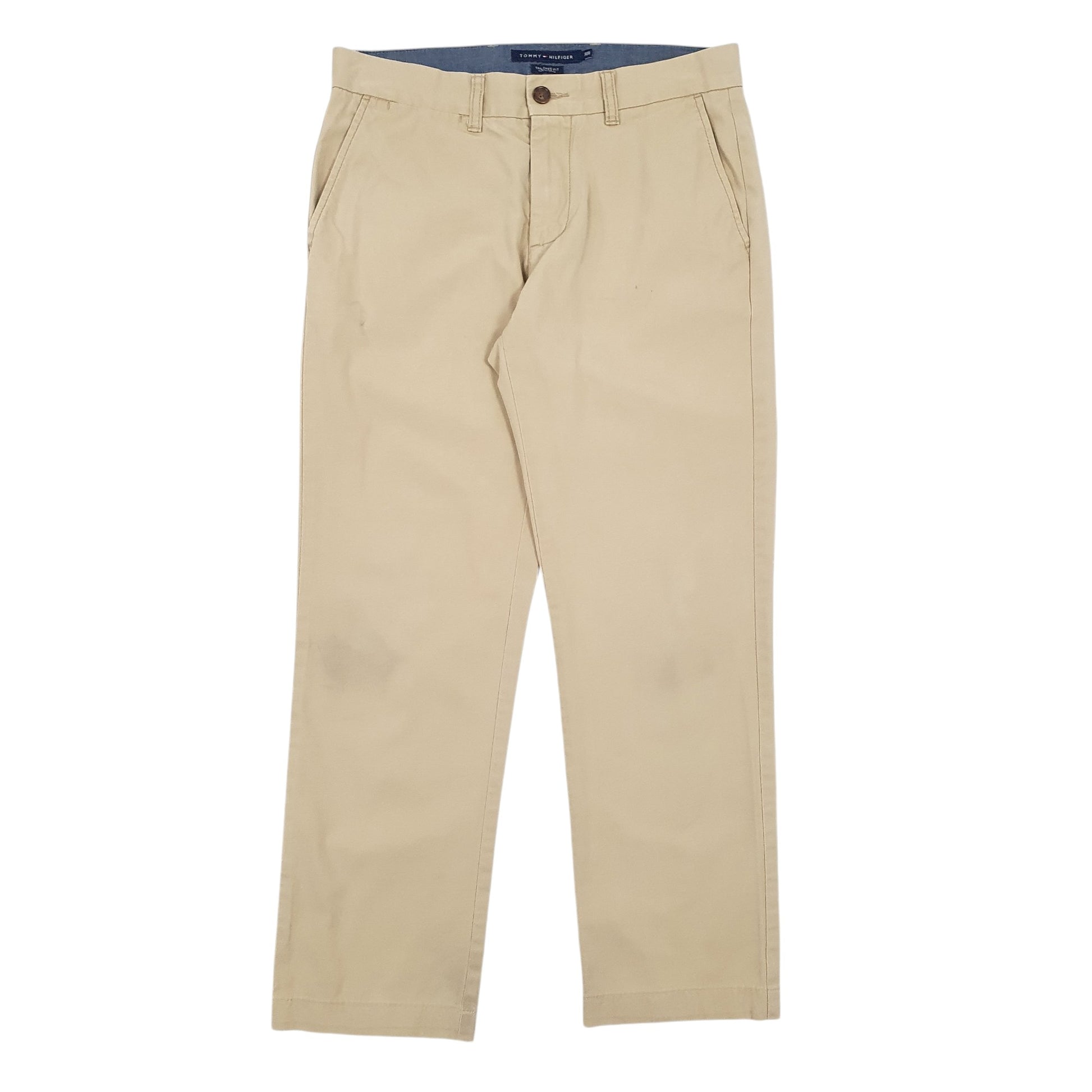 Mens Beige Tommy Hilfiger  Chino Trousers