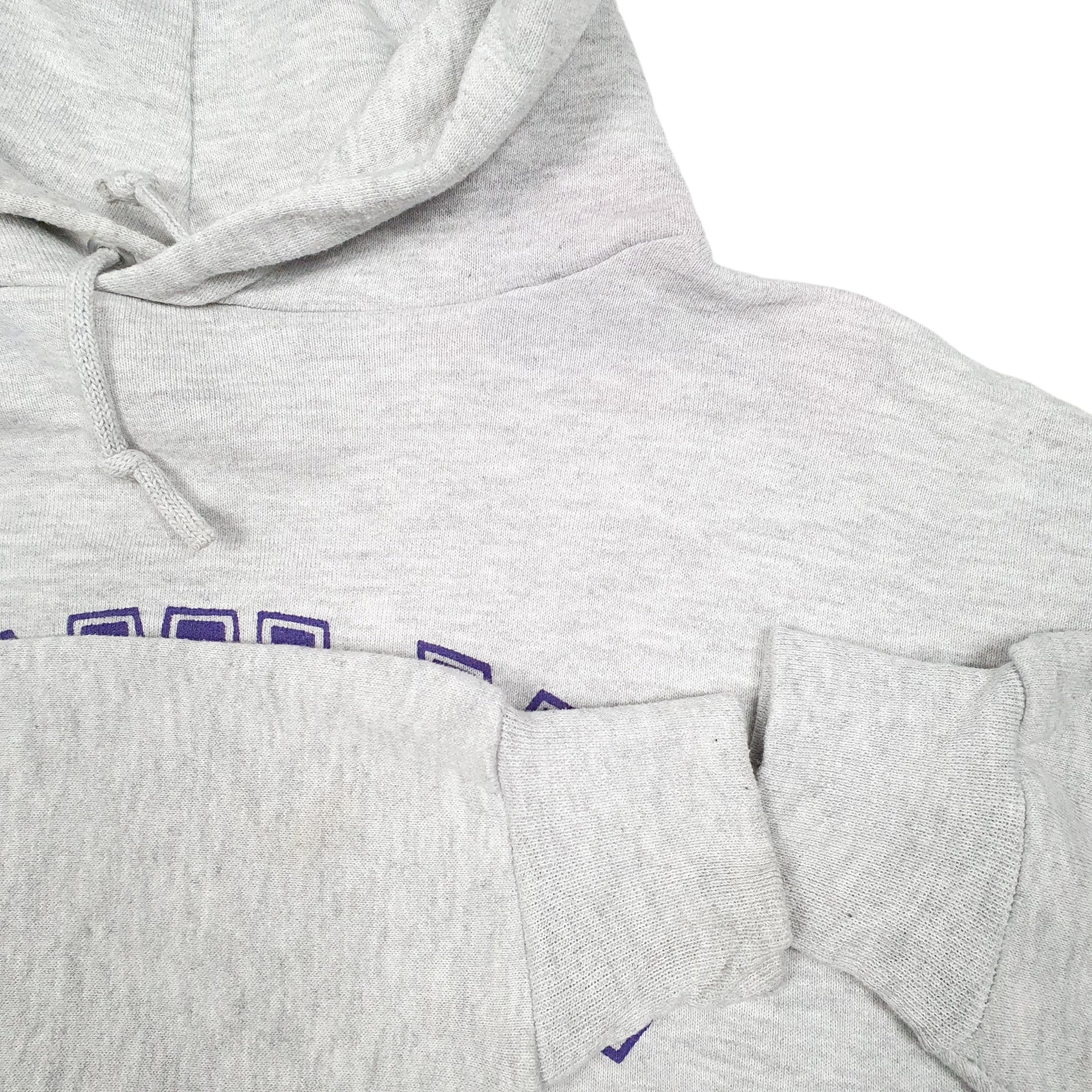 Mens Grey Jerzees Armijo Softball USA Spellout Hoodie Jumper